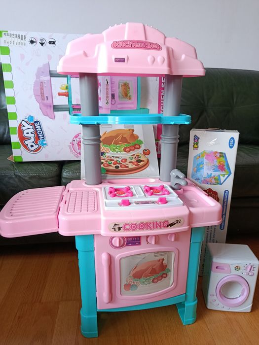 Кухня,палатка и пералня играчки