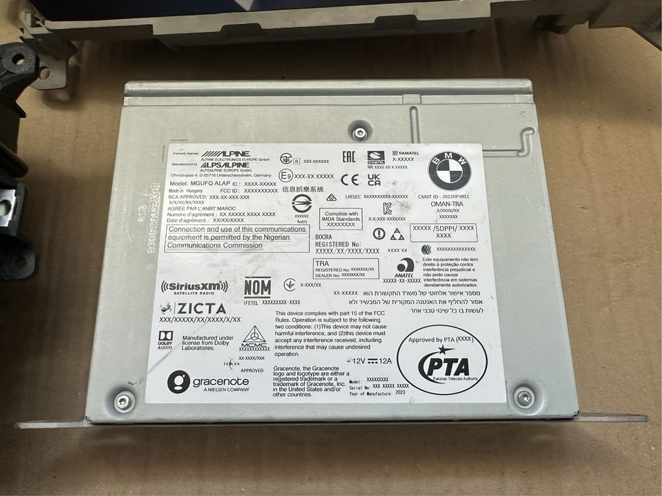 Navigatie mare BMW Seria 1 F40, Seria 2 F44