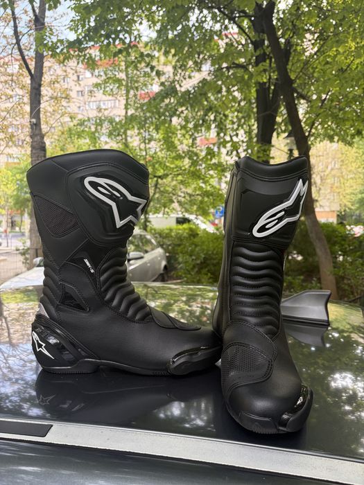 Bocanci de Motocicleta Alpinestars SMX-S masura 42 Noi