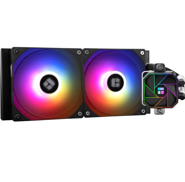 Cooler CPU lichid AIO Thermalright Aqua Elite 240 White /Black V3 ventilatoare PWM 120mm,rulmenți S-FDB,AM4/AM5,Intel LGA1150/115X/1200/2011/1700/1851