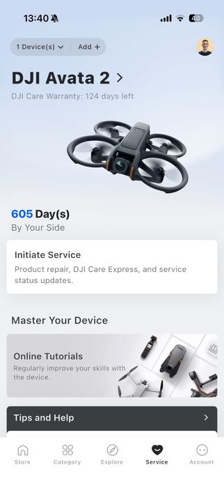 drona DJI avata 2