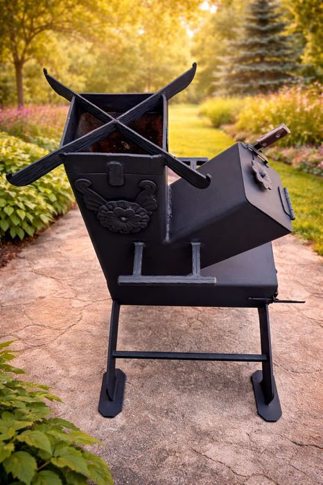 Печка-ракета теплоэфыективная