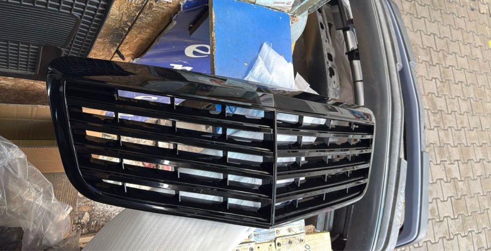 Диффузор и губы Мерседес 211 амг 6.3