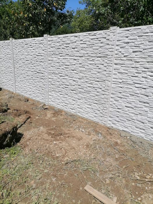 Placi gard beton