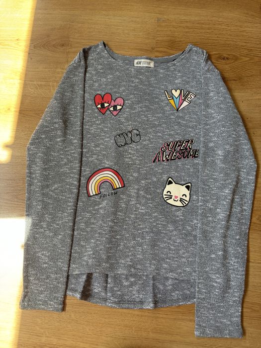 Детски блузи с дълъг ръкав H&M