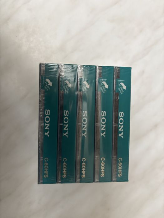 Casete SONY sigilate