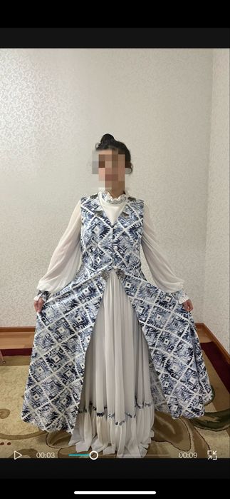 национальная платье