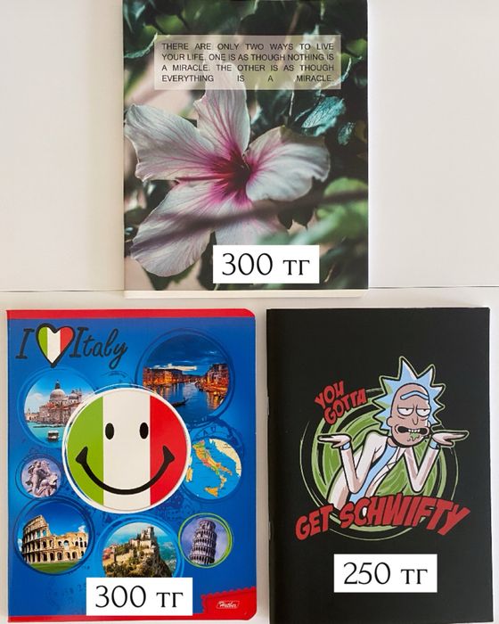 Новые блокноты/тетради/ежедневники/канцелярские товары