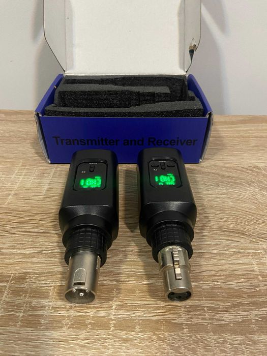Sistem wireless XLR Transmitter + Receiver, ideal pentru evenimente