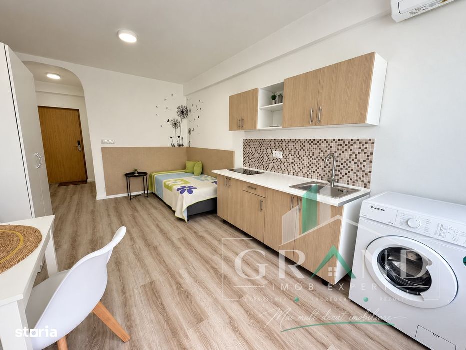 Studio Modern, La Prima Inchiriere | Totul Inclus | Mărăști–Strad