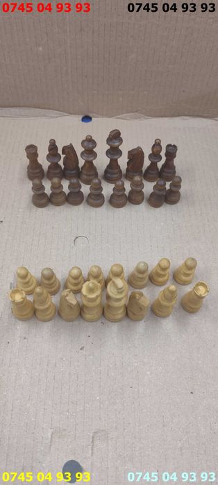 piese de sah din lemn pret pe toate