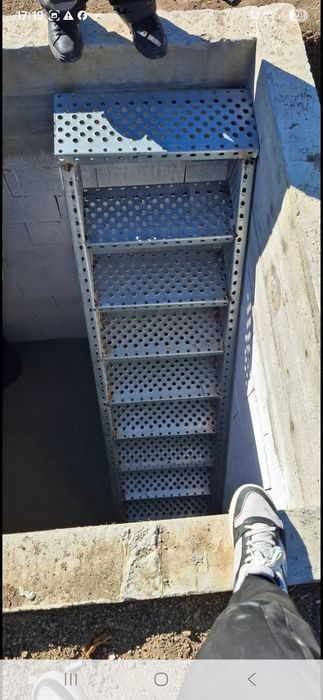 Scara zincata la comanda si cum doritcu montaj si transport