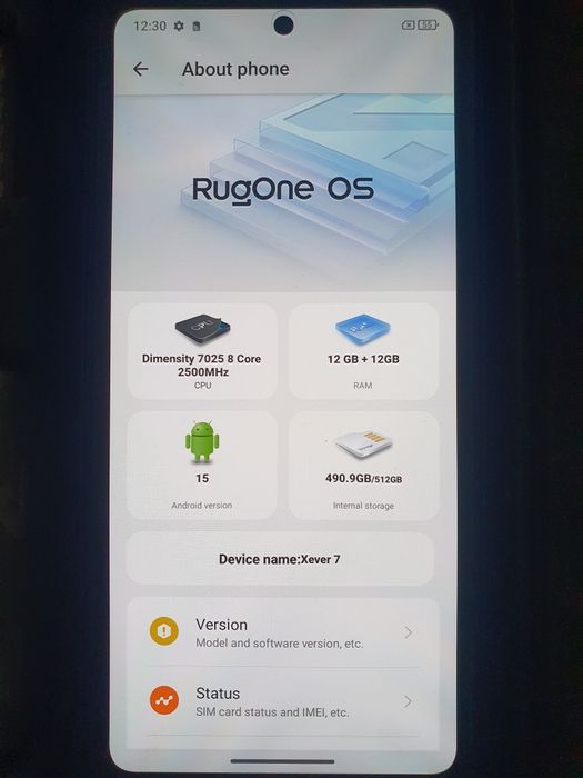 Ulefone RugOne Xever 7