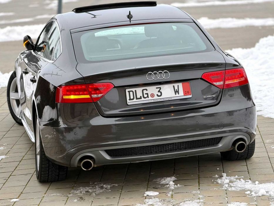 Audi A5, 3xS-line, Full Options, B&O/Trapa/Padele/Keyless, inmatriculata recent