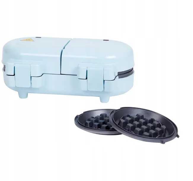 Двоен Гофретник за сандвичи и гофрети различни приставки 1110W