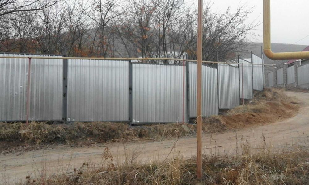 Монтаж Заборов из профнастила от 12 000 тг/кв.м