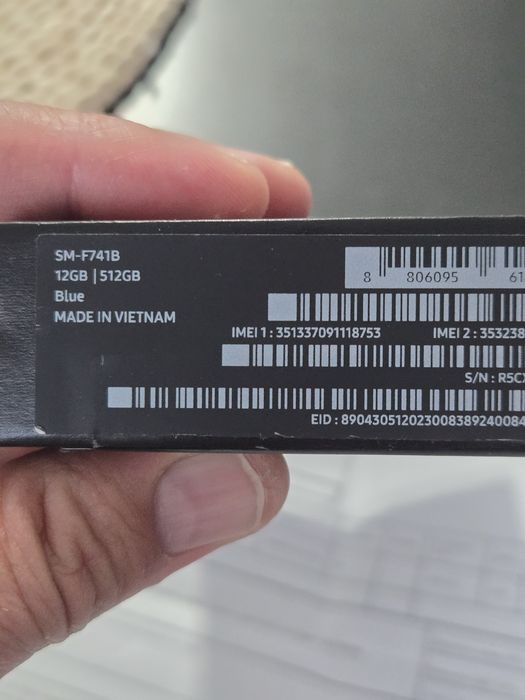 Samsung flip6 12/512gb с Гаранция