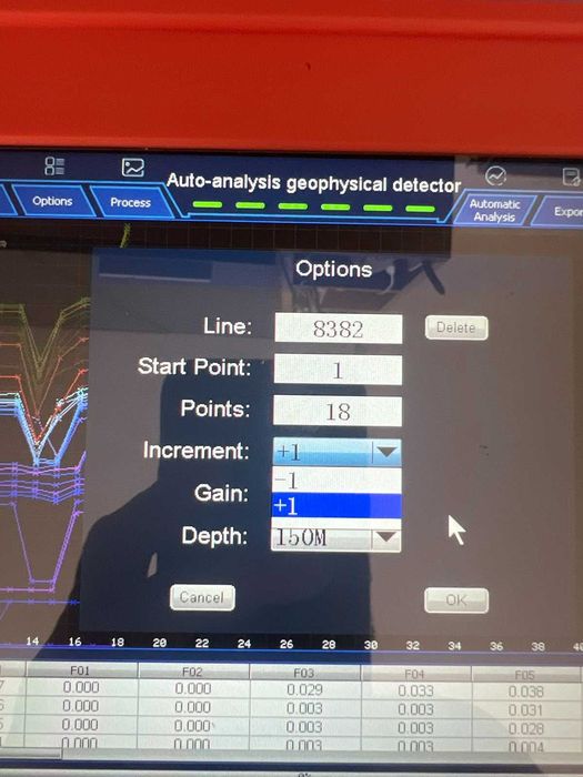 Откриване на подземни води – георадарни изследвания до 150м.Георадар.