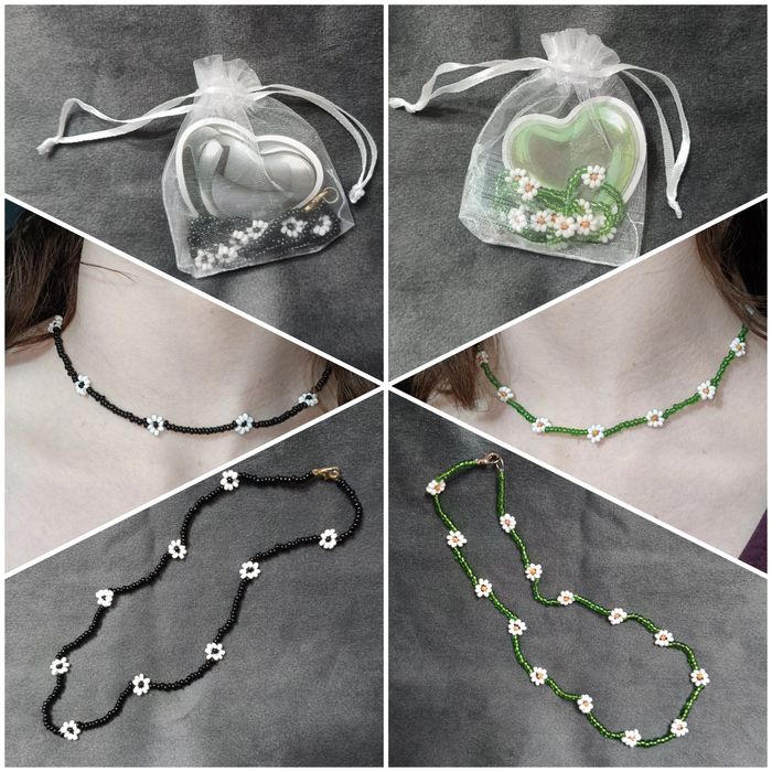 Чокеры из бисера