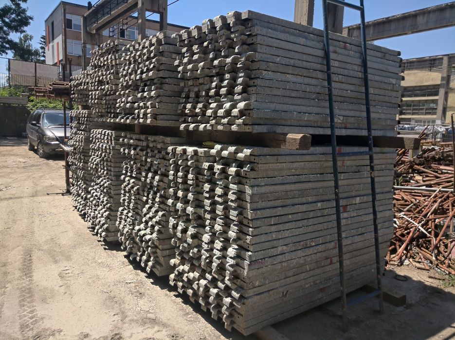 Поцинковани пътеки за скеле и конструкция