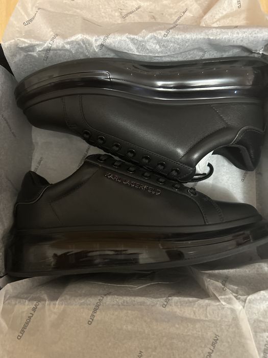 Sneakers Karl Lagerfeld Kapri Ikonici Negri – Noi, Neprobați, Pachet Complet