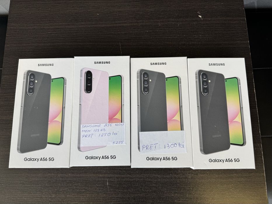 Samsung A56 sigilate noi