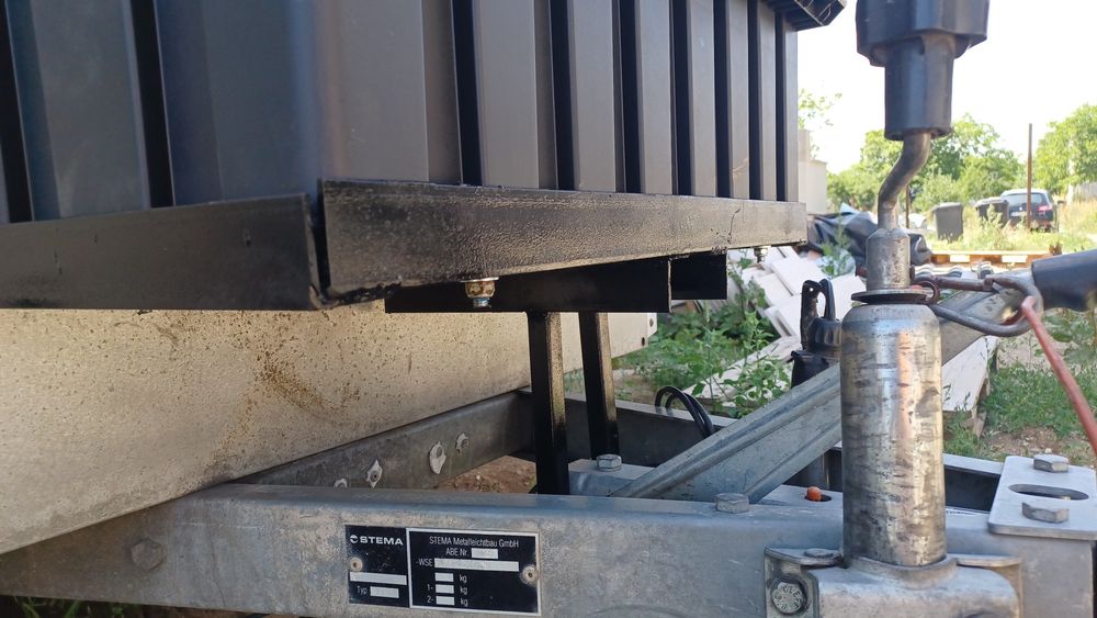 Remorca Stema 750 kg sistem franare