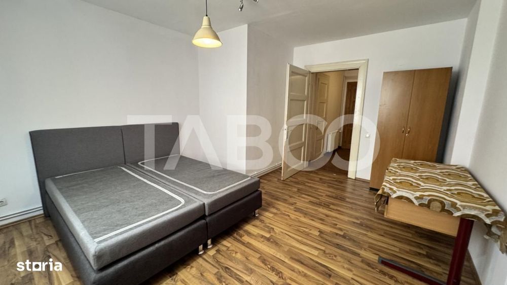 Apartamanet 3 camere de inchiriat mobilat utilat 100 mpu CENTRAL Sibiu