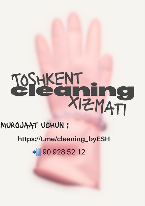 Cleaning xizmati-Toshkent