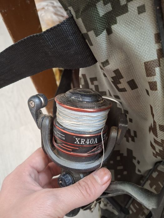 Спиннинг с катушкой