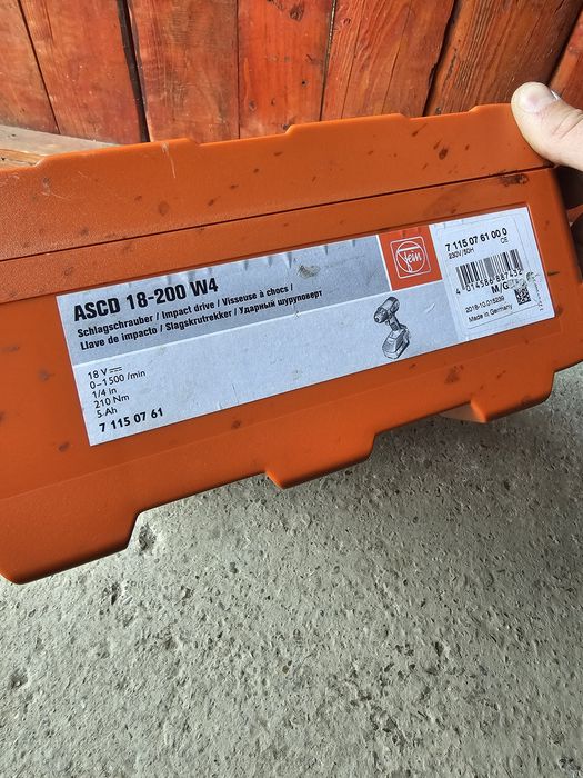 Impact Fein ASCD 18-200 W4 Brushless