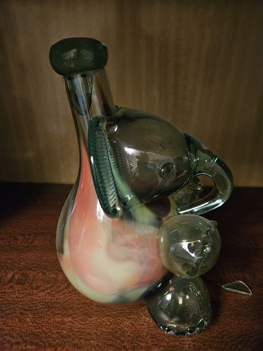 Штофы медведь и слон СССР