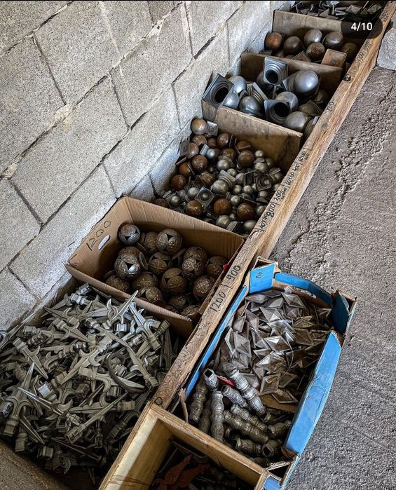 Ворота. Откантые ворота. Ковка.