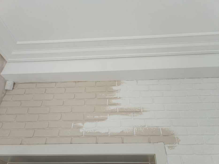 Косметический ремонт.Покраска потолков, стен и фасадов