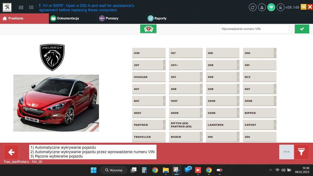 Instalare diagnoza Diagbox 9.178 Stellantis PSA Peugeot Citroen Opel