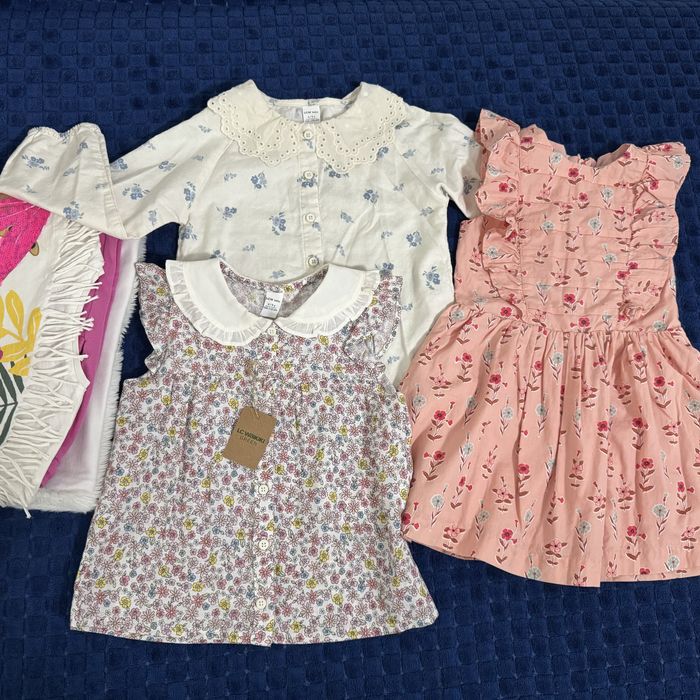 Lot haine fetita 3-4 ani, 104 cm