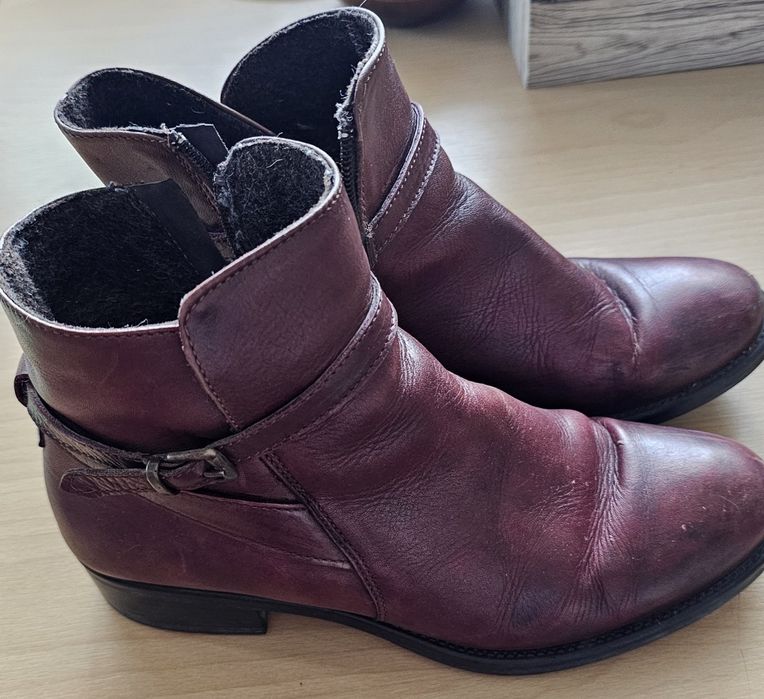 Дамски боти естествена кожа, номер 38