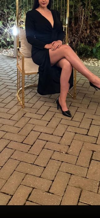 Rochie elastică neagră
