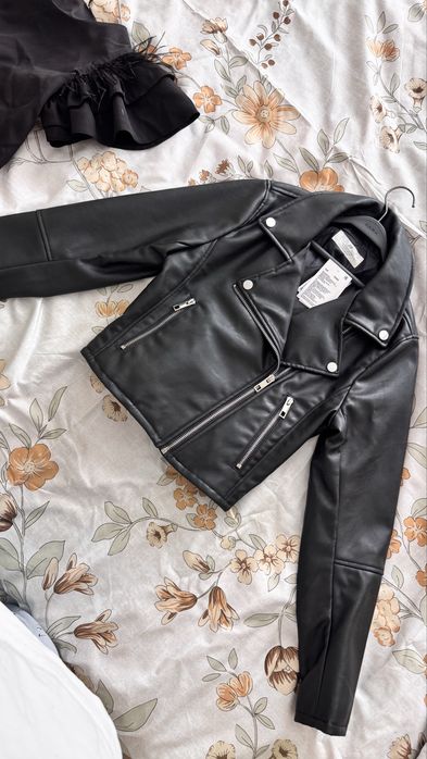 Детская Кожанная косуха