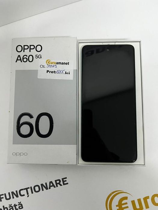 Telefon mobil OPPO A60, 4GB RAM, 128GB, 5G, Ocean Blue -I-