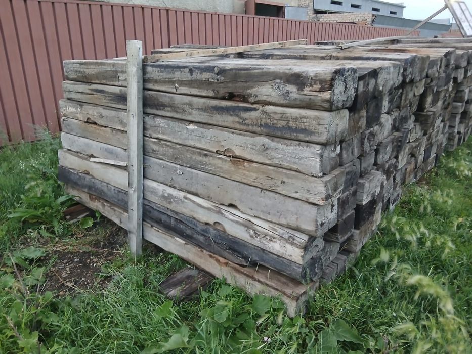 Продам шпалы строительные