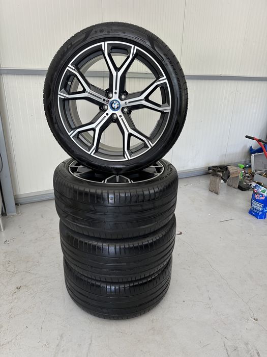 jante bmw x5 x6 m packet g05 g06 5x112 anvelope 275 40 21 cu 315 35 21