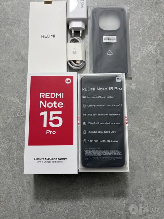 New! Mi Note 15 Pro 12/256GB