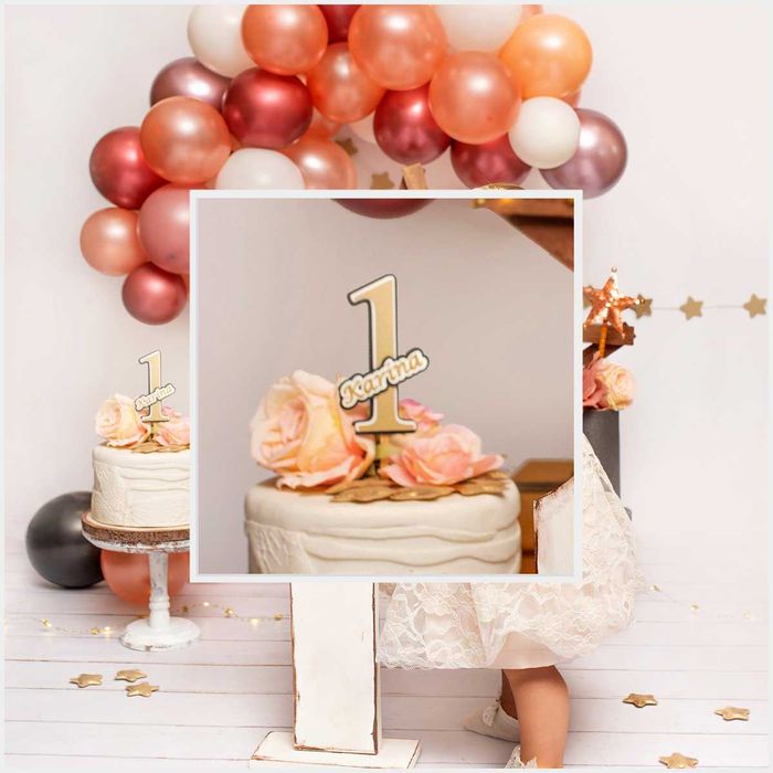 Цветя за декорация / Топери, украса за рожден ден, детска стая и др.