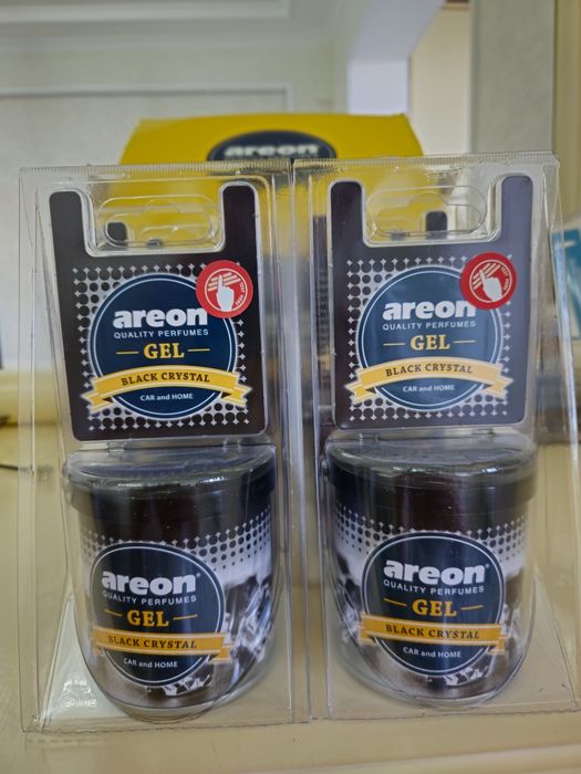 Ароматизатор areon black crystal