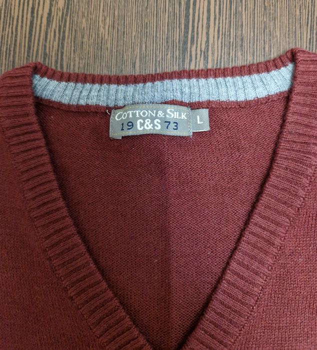 Bluză pt bărbați, vișinie, mărimea L