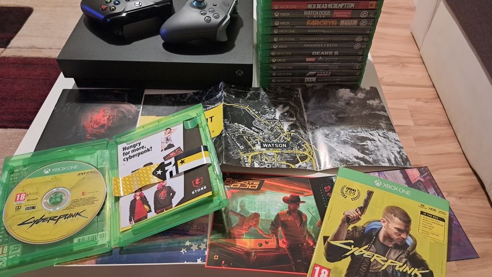 Consola Xbox one X 1Tb 4K 16 jocuri