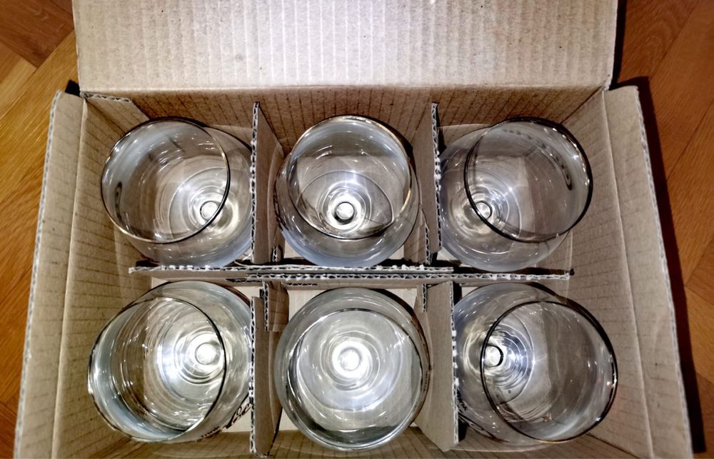 Винтидж немска стъклена чаша Coca-Cola „Trink Coca-