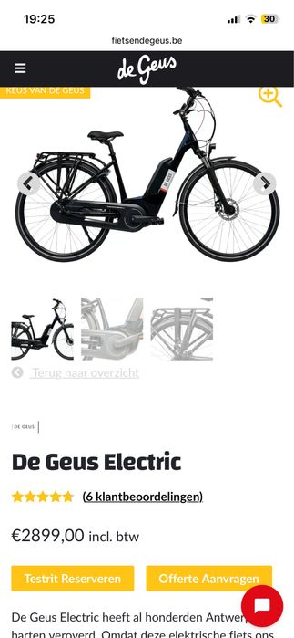 Bicicleta electrica de geus