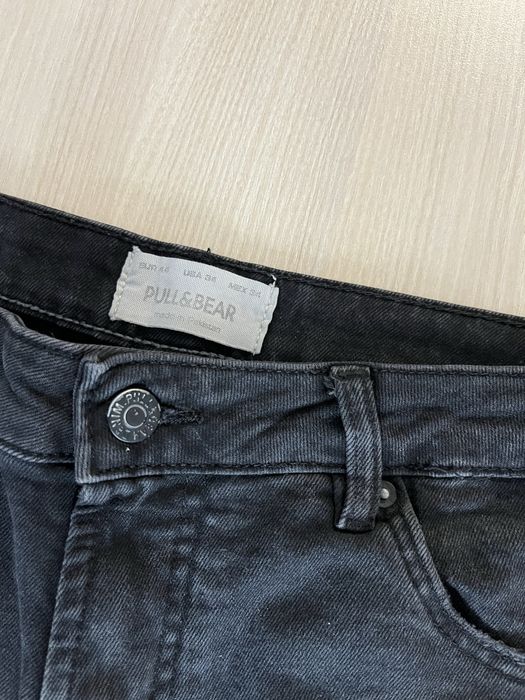 Pull & Bear - черни къси панталони , размер S -17€